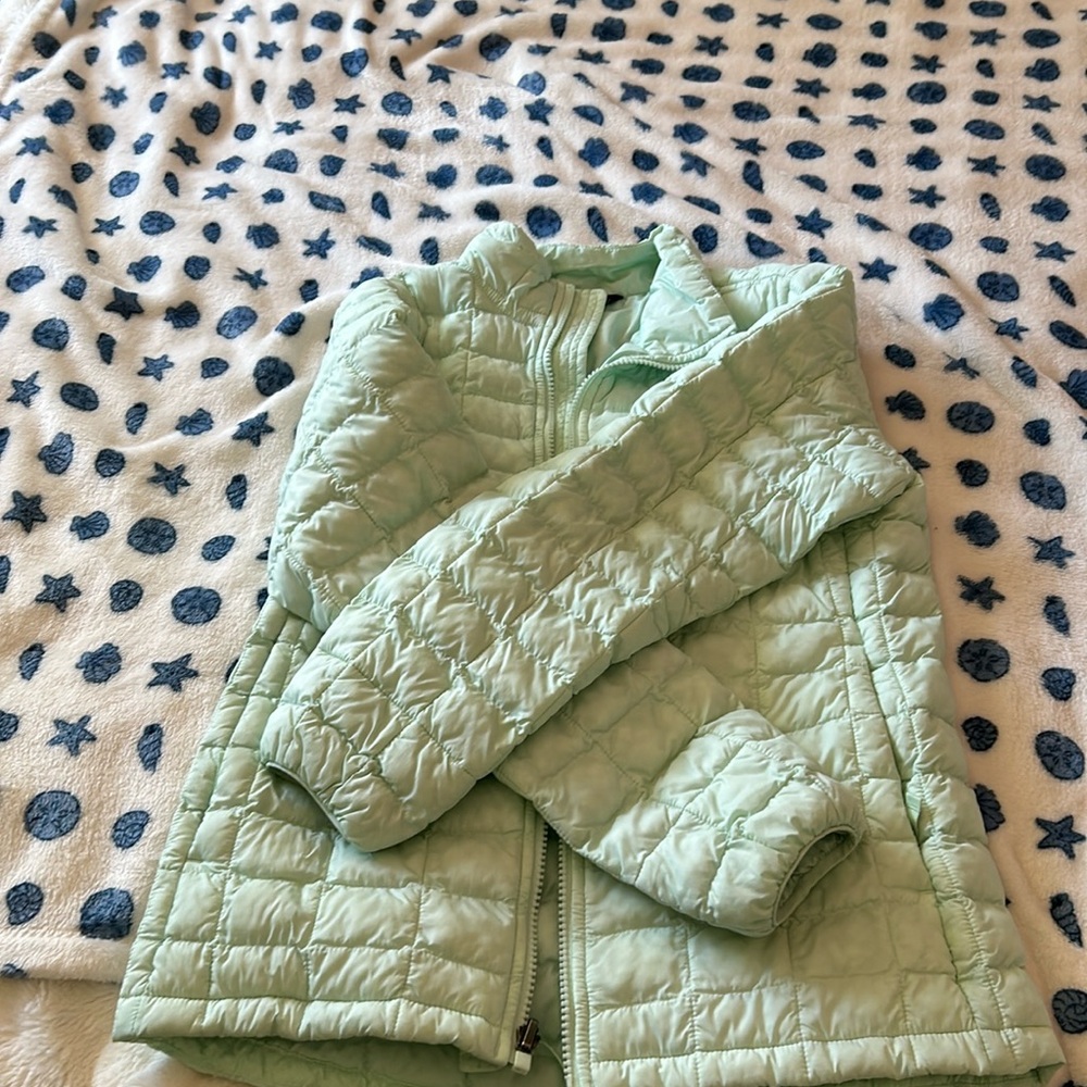 North face jacket kiss large 14/16